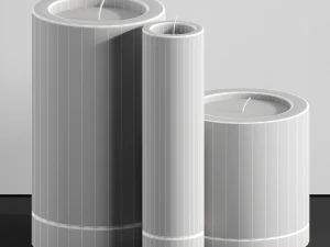 modern candle 3D Model