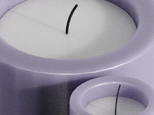 modern candle 3D Model
