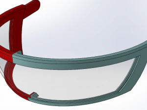 कोविड-19 के लिए फेस मास्क 3D प्रिंट मॉडल