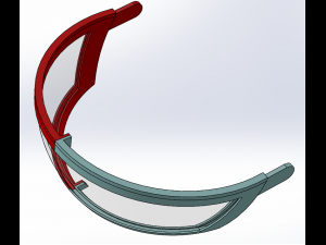face mask for covid- 19 3D 프린트 모델