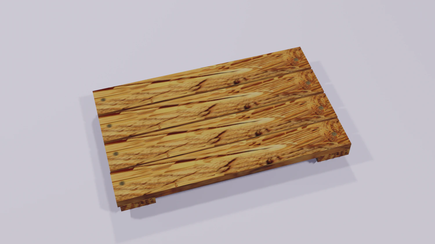 paths made of wood branches and bricks 3D Model .c4d .max .obj .3ds .fbx .stl .blend 