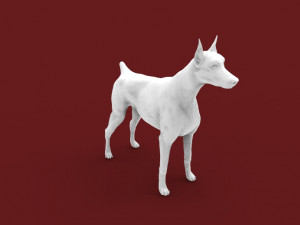 this is a dog 3Dモデル