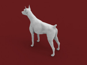 this is a dog 3D Model