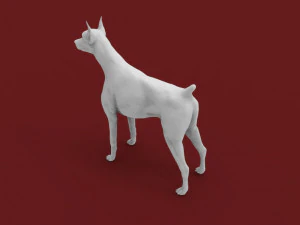this is a dog 3D Model