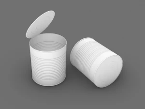 barattolo di latta Modello di stampa 3D