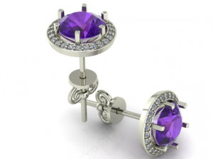 stars earrings 3D 打印模型