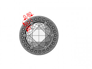 stars earrings 3D 打印模型