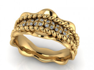 rope ring 3D प्रिंट मॉडल