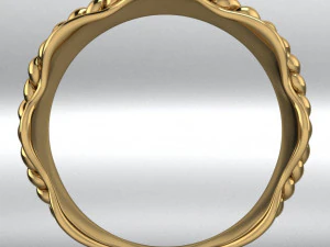 anello di corda Modello di stampa 3D