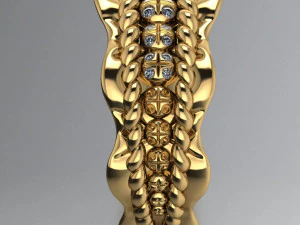 anello di corda Modello di stampa 3D