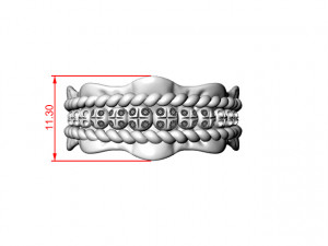 rope ring 3D प्रिंट मॉडल