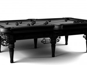 a pool table 3Dモデル