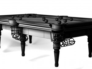 a pool table 3Dモデル