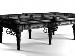 a pool table 3Dモデル
