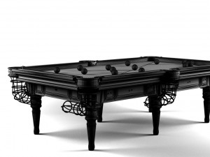 a pool table 3Dモデル