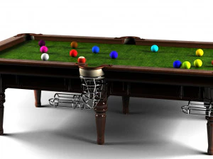 un tavolo da biliardo Modello 3D