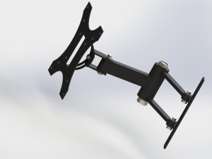 tv wall mount 3D मॉडल