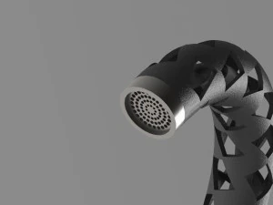 water kraan 3D printmodel