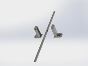 towel holder 3D प्रिंट मॉडल