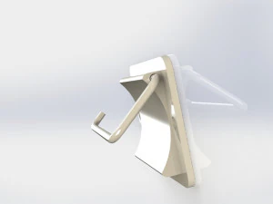 toilet paper holder 3D Print Model