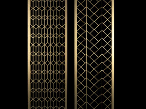 cnc-05 partition 3d panel 3D मॉडल