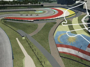 circuito internacional de sepang malasia Modelo 3D