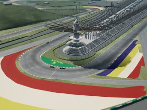 sepang international circuit malaysia 3D मॉडल