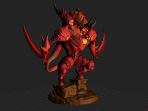 diablo demon Modelo 3D