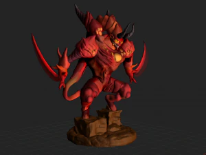diablo demon 3D Model