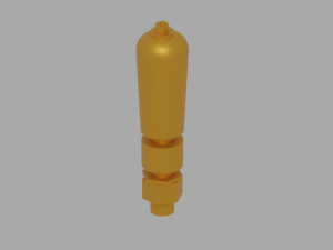 train whistle Modelo 3D