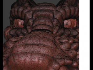 fantasy dragon head Modello 3D