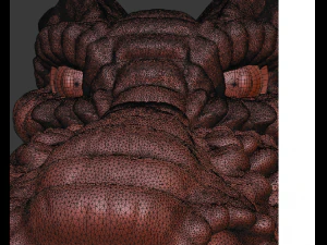 cabe&ccedil;a de drag&atilde;o de fantasia Modelo 3D