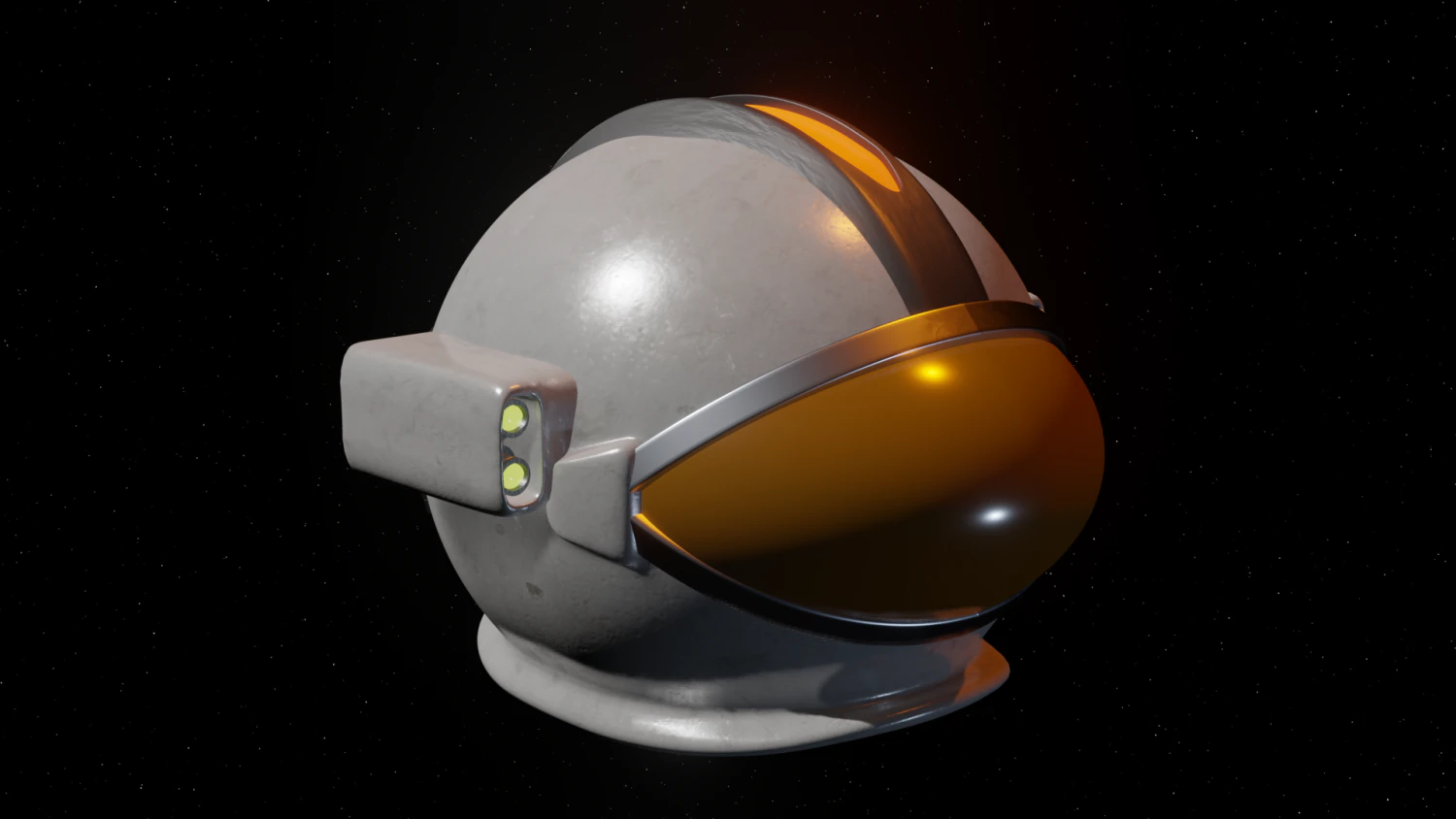 Weltraumhelm 3D Modell .c4d .max .obj .3ds .fbx .stl .blend 