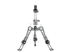 Phone tripod 3D Print Model