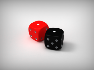 game dice 3D मॉडल