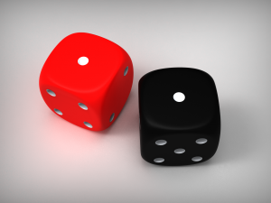 game dice 3D मॉडल