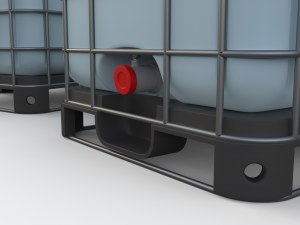 ibc tank container 3D 모델