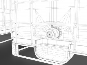 ibc tank container 3D 모델