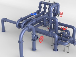 pipe assembly pack 3D Model