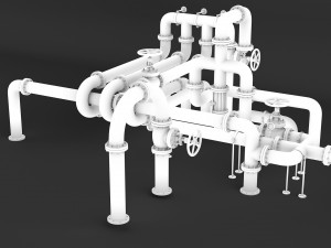 pipe assembly pack 3Dモデル