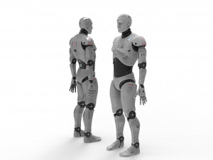 robot cyborg 3D Model