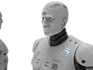 robot cyborg 3D Model
