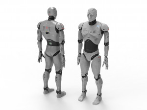 robot cyborg 3D Model