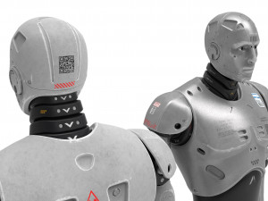 robot cyborg 3D Model