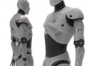 robot cyborg 3D Model