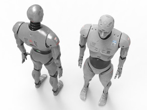 robot cyborg 3D Model
