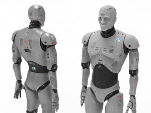 robot cyborg 3D Model