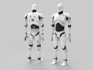 robot cyborg 3D Model