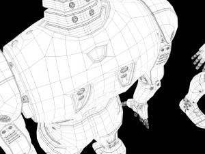 robot cyborg 3D Model