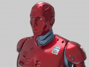 robot cyborg 3D Model